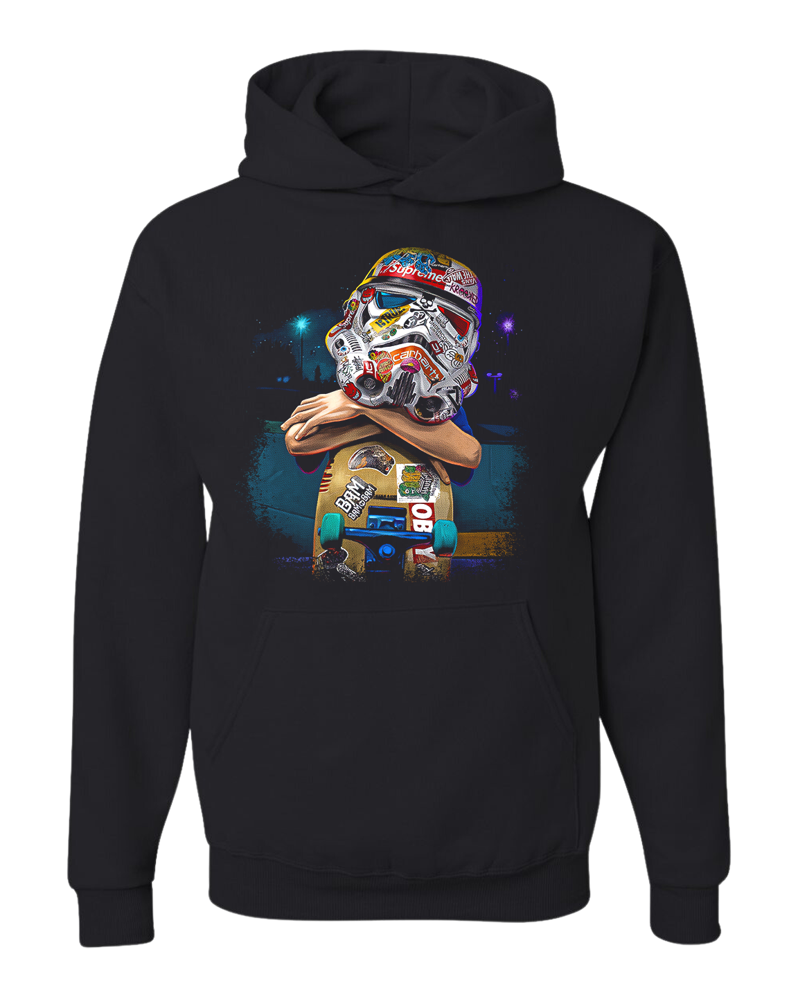 STAR WARS SKATE BOARD HALF TONE