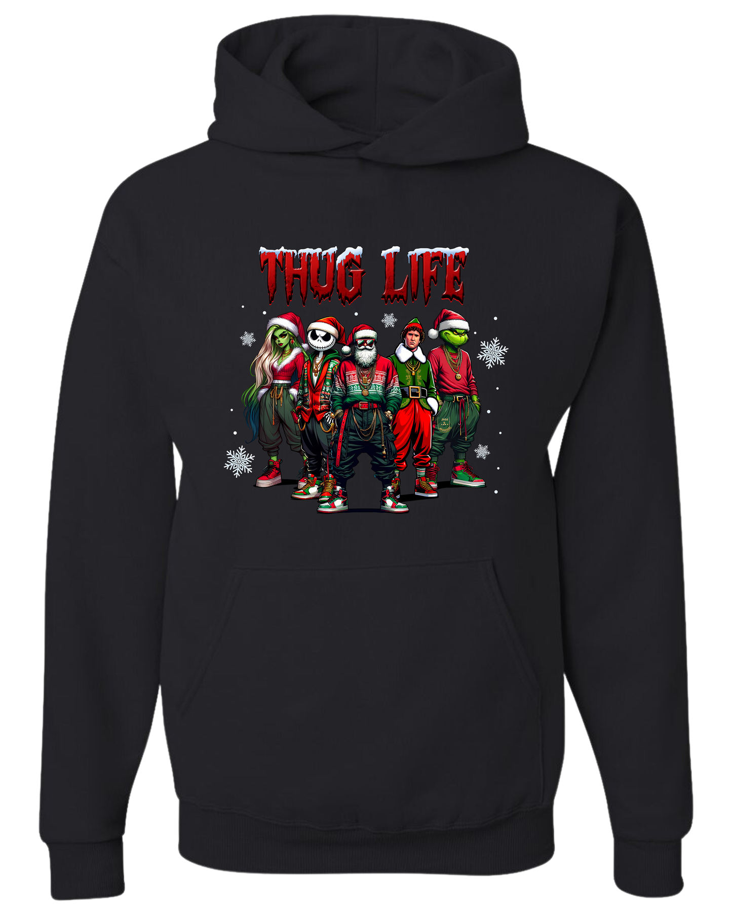 THUG LIFE Christmas Funny IQ_CH_M_FR147