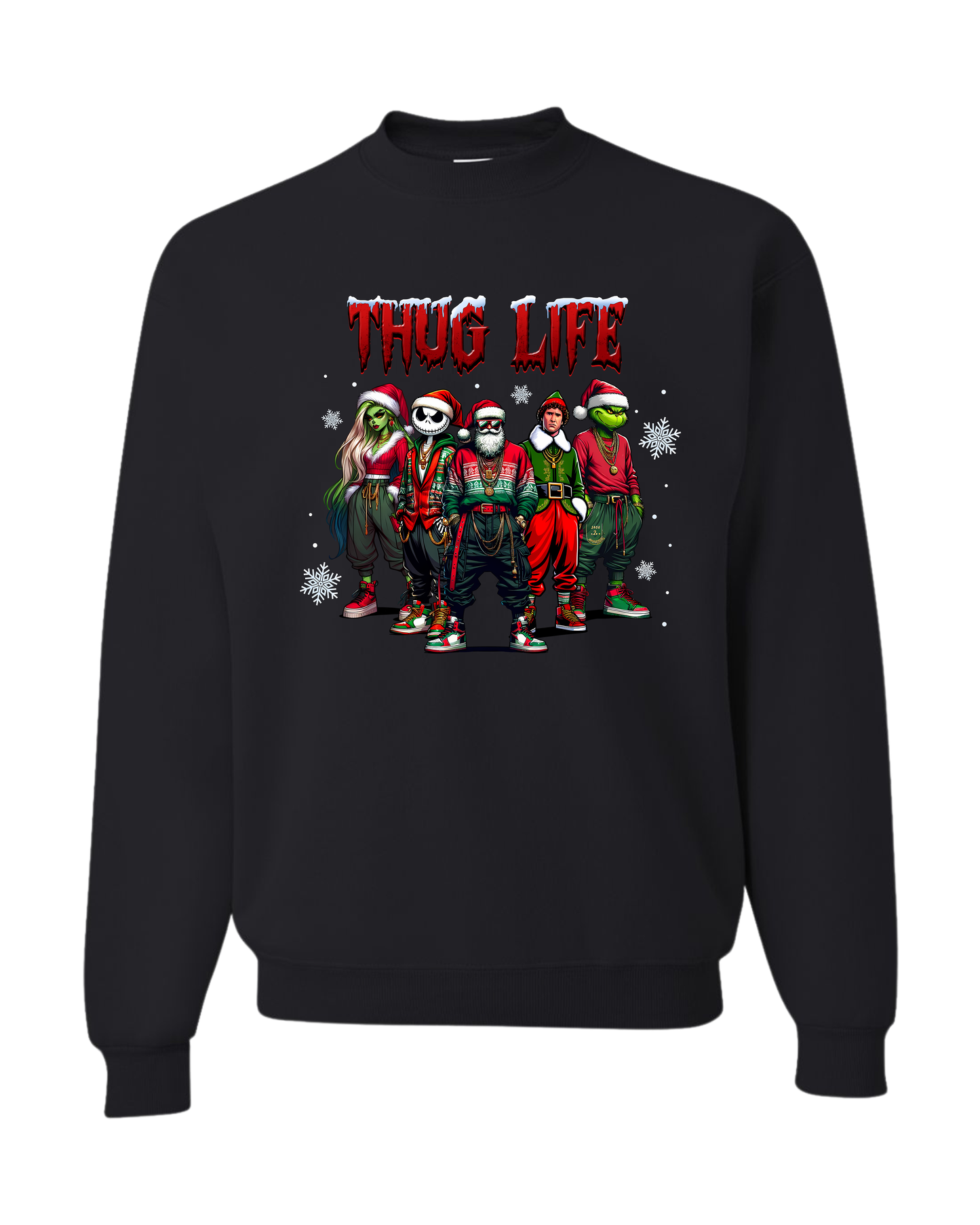 THUG LIFE Christmas Funny IQ_CH_M_FR147