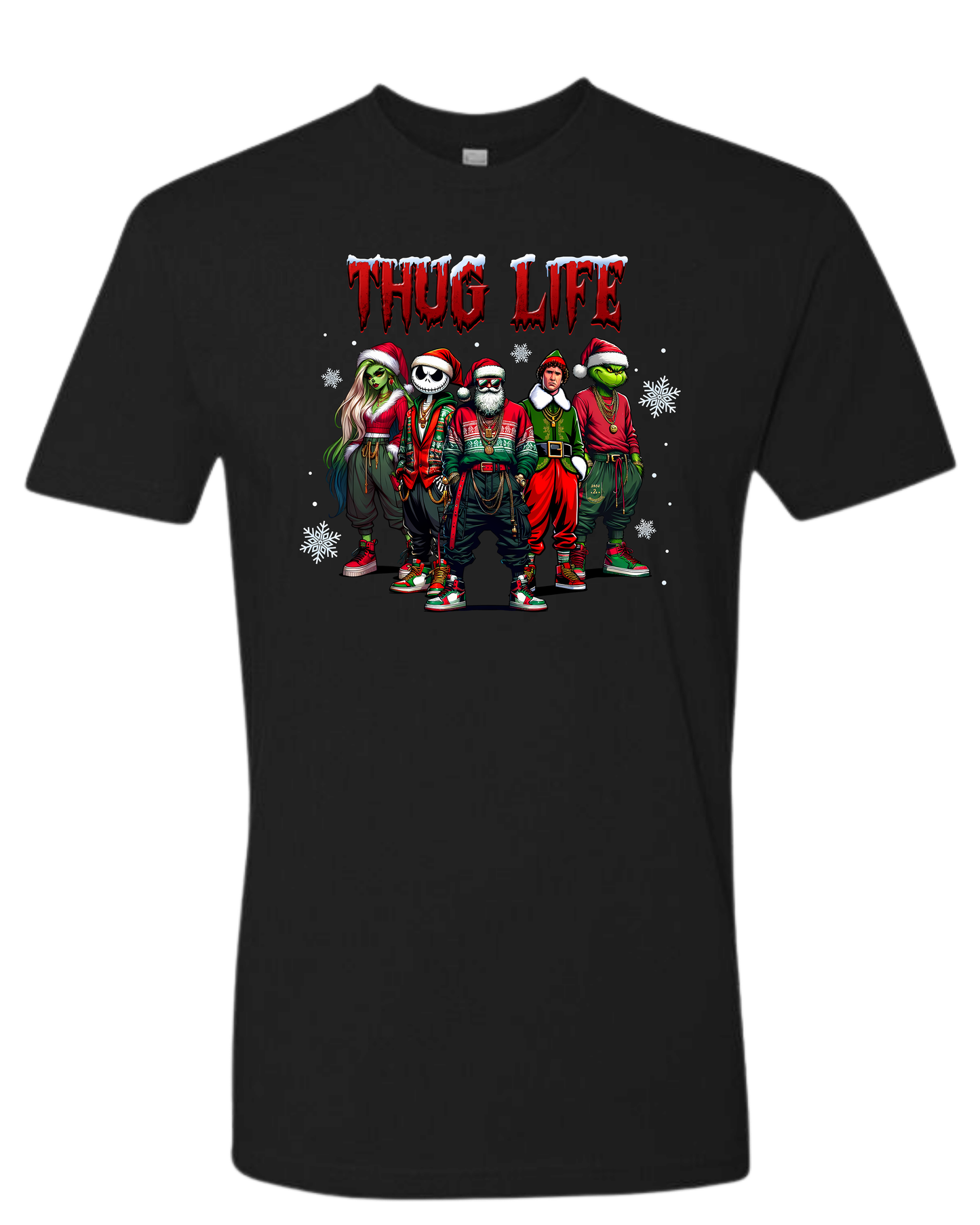 THUG LIFE Christmas Funny IQ_CH_M_FR147