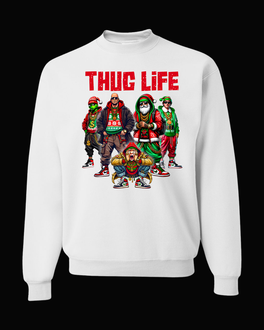 THUG LIFE Christmas Movie Characters Santa Claus Friends