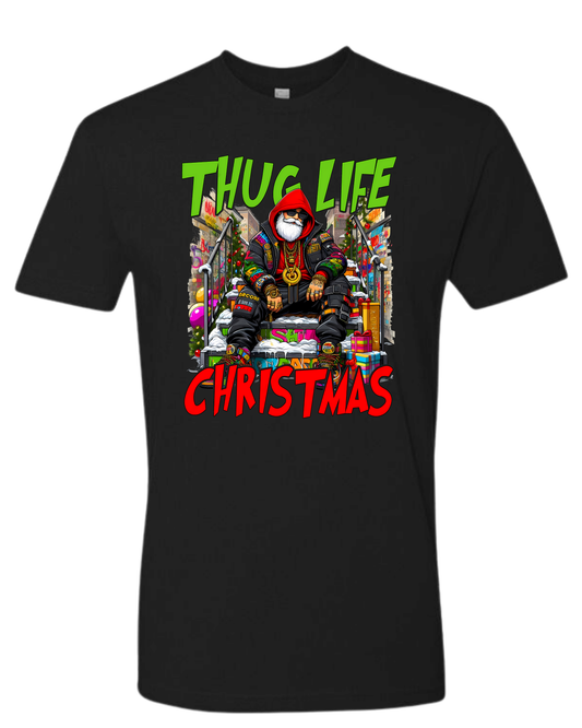 THUG LIFE Christmas Funny Cool Santa Claus